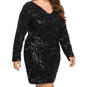 Sequinned dress